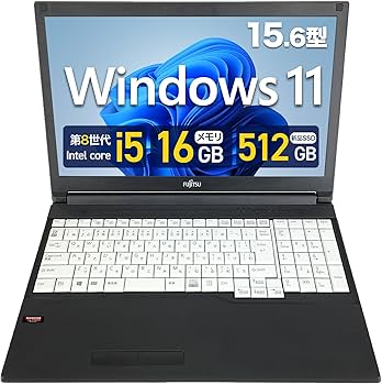 Amazon.co.jp: Fujitsu Laptop A579 15.6 Type 8th Generation Core i5